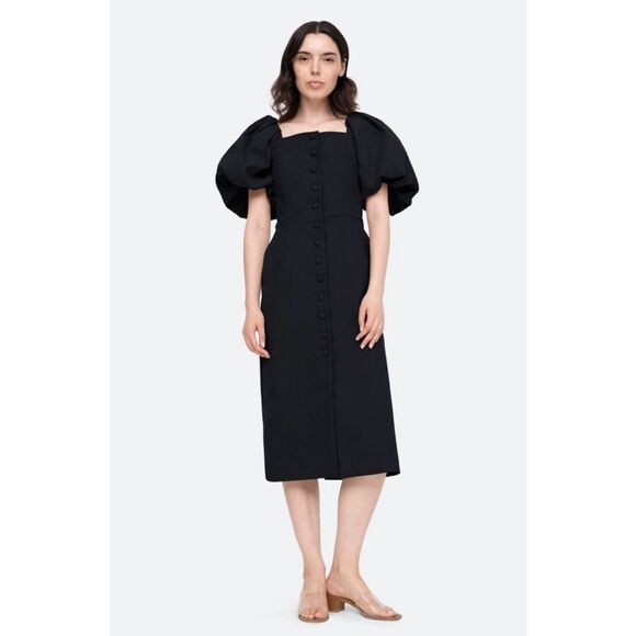 Sea New York Marianne Dress in Black Size 6 - Picture 1 of 10